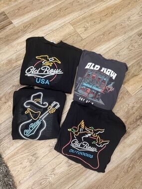 Old Row Bar Theme Shirts Bundle